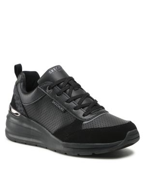 Sneakersy w grochy Skechers czarne