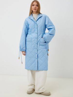 Утепленная демисезонная куртка Silvian Heach голубая