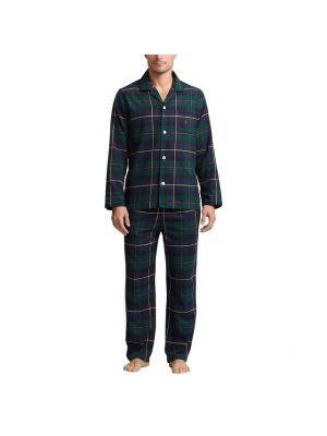 Pijama a cuadros Polo Ralph Lauren verde