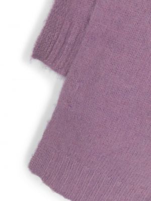 Vlněný šál Aspesi fialový