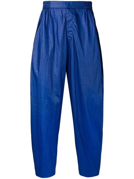 Pantalones impermeables Issey Miyake Pre-owned azul