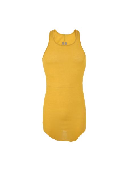 Sukienka mini Rick Owens - Żółty