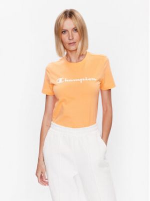T-Shirt Champion - Pomarańczowy
