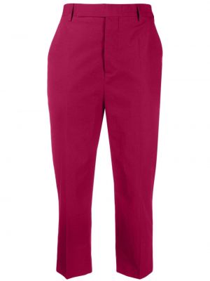 Kalhoty Rick Owens růžové