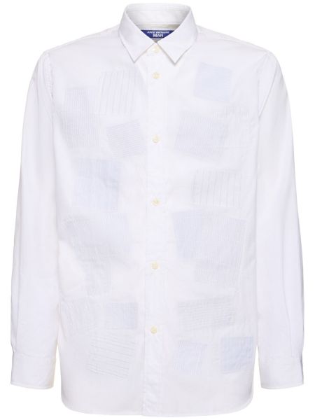Camisa de algodón Junya Watanabe blanco