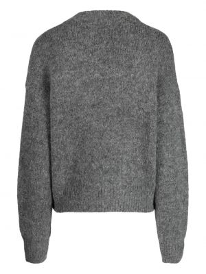 Pullover mit rundem ausschnitt Chocoolate grau