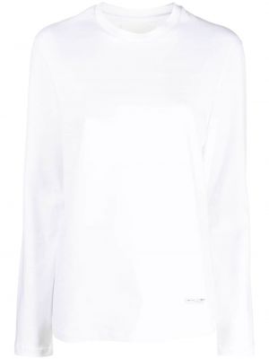 T-shirt a maniche lunghe Jil Sander bianco