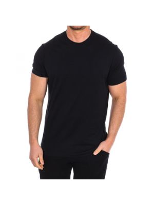Czarna koszulka z krótkim rękawem Dsquared