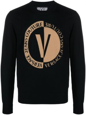 Puloverel de lână Versace Jeans Couture