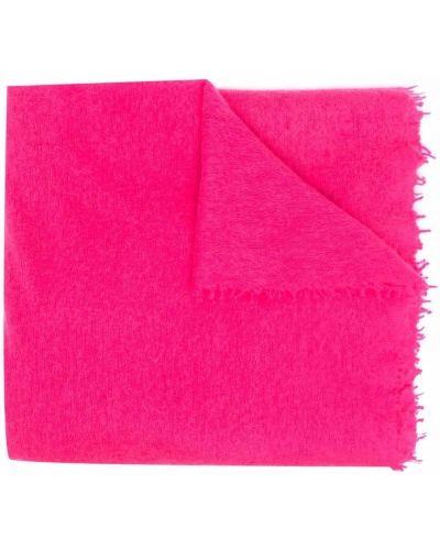 Bufanda de cachemir con estampado de cachemira Mouleta rosa