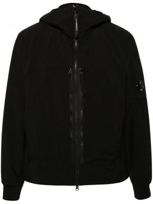 Černá bunda s kapucí C.p. Company