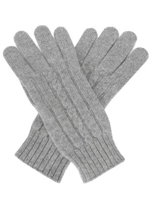 Кашемировые перчатки Panicale серые