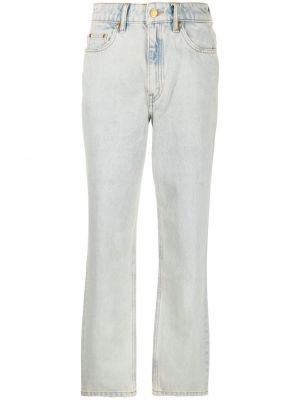 Hög midja flare jeans 12 Storeez blå