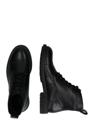 Μπότες με κορδόνια Levi's μαύρο