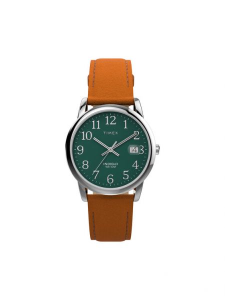 Klasické hodinky Timex hnědé