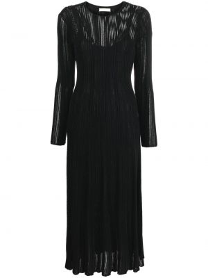 Πλεκτή μίντι φόρεμα Ulla Johnson μαύρο