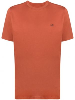 Camiseta con estampado C.p. Company naranja