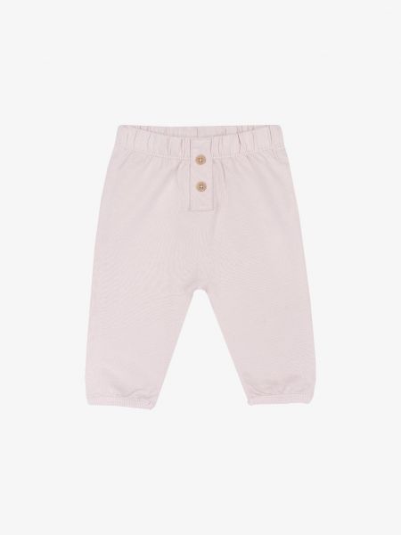 Хлопковые брюки Chicco розовые