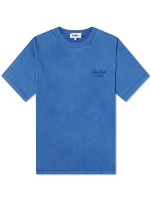 Синяя футболка Ymc