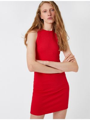 Sukienka mini Koton czerwona