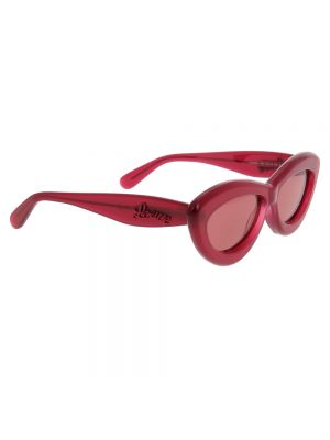 Okulary przeciwsłoneczne Loewe czerwone