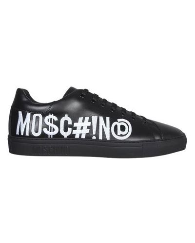 Sneakersy Moschino, сzarny