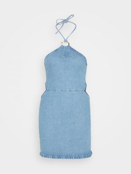 Sukienka jeansowa Gap niebieska