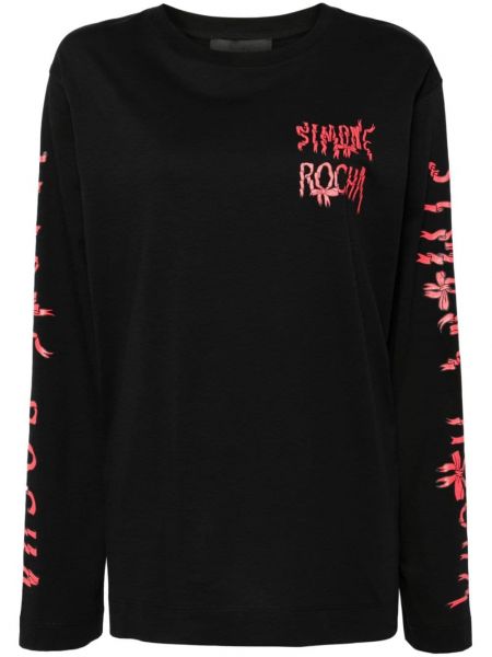 T-shirt Simone Rocha sort