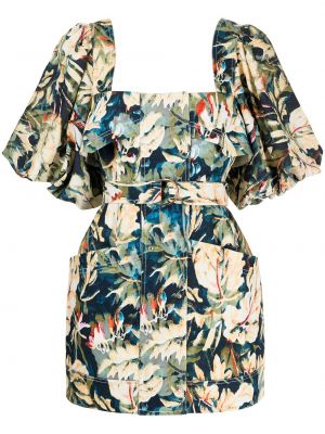 Sukienka mini z printem Acler