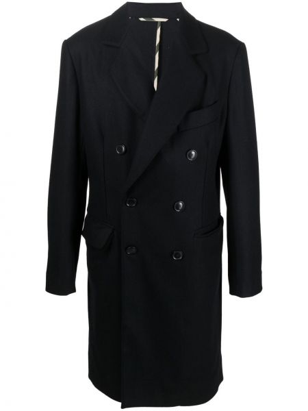 Płaszcz wełniany Vivienne Westwood niebieski