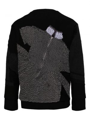 Siuvinėtas džemperis By Walid juoda