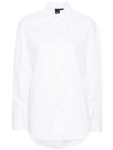 Βαμβακερό πουκάμισο Pinko λευκό