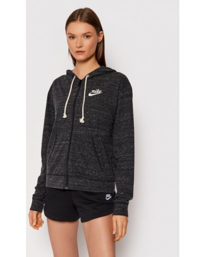 Laza szabású pulóver Nike szürke