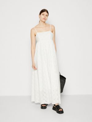 Длинное платье Selected белое