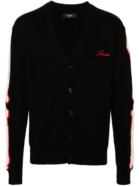 Cardigan long Amiri noir