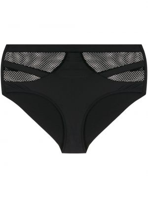 Tangas de cintura alta Marlies Dekkers negro