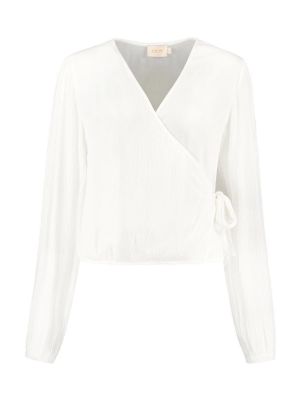 Bluză cu guler Shiwi alb