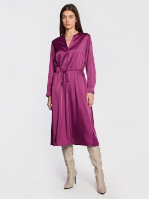 Obleka Olsen vijolična