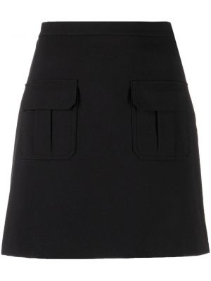 Mini sukně Theory - černá