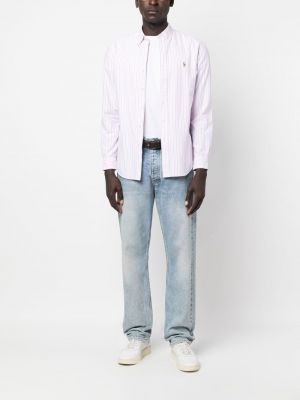 Karierte hemd mit print Polo Ralph Lauren blau