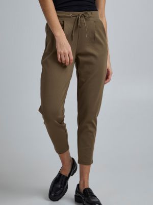 Pantaloni Ichi marrone