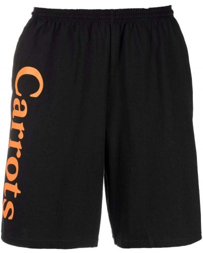 Pantalones cortos deportivos con estampado Carrots negro