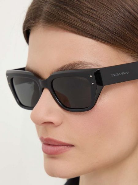 Ochelari de soare Dolce & Gabbana negru