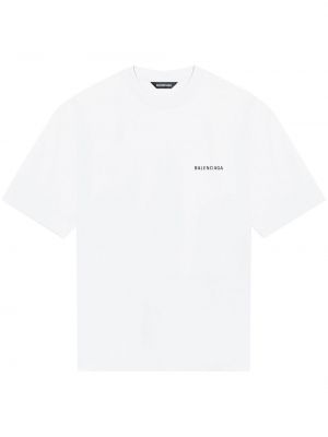 Μπλούζα με σχέδιο Balenciaga λευκό