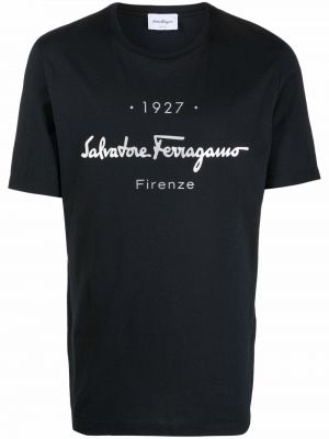 Camiseta Salvatore Ferragamo negro