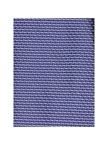 Spitzen krawatte mit spitzer schuhkappe Canali blau