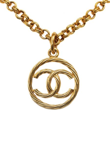 Μενταγιόν Chanel Pre-owned χρυσό