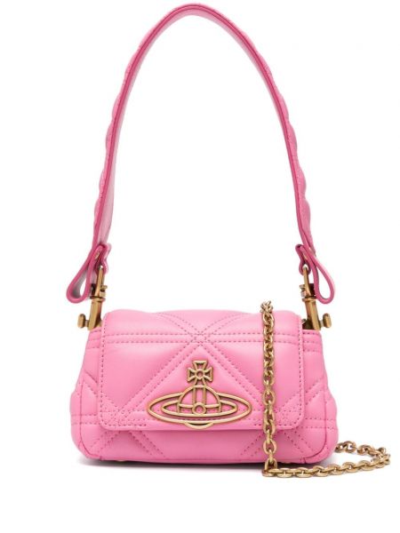 Mini laukku Vivienne Westwood pinkki