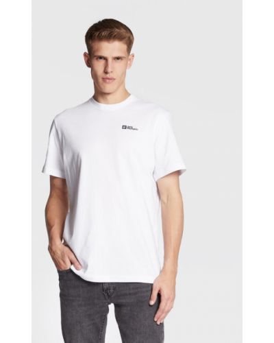 T-shirt Jack Wolfskin blanc
