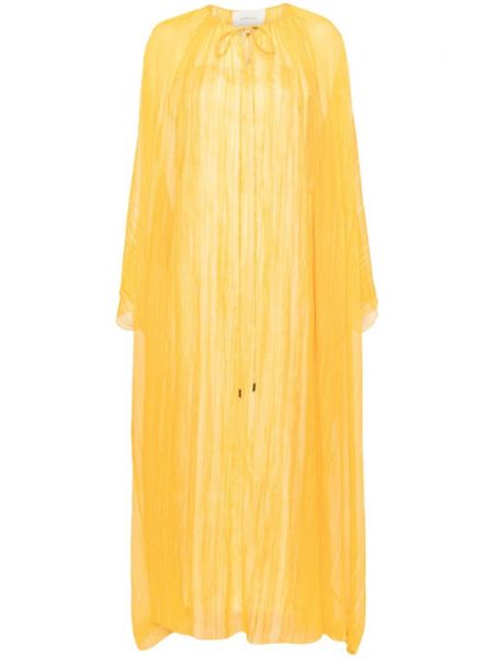 Φόρεμα Shatha Essa κίτρινο